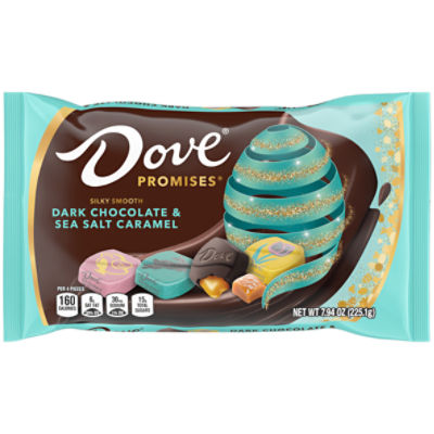 DOVE PROMISES Dark Chocolate & Sea Salt Caramel