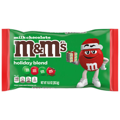 M&M'S Milk Chocolate Christmas Candy Bag