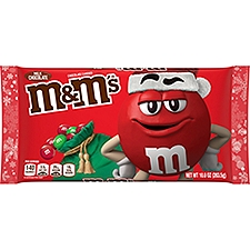 M&M'S Milk Chocolate Christmas Candy Bag, 10 Ounce