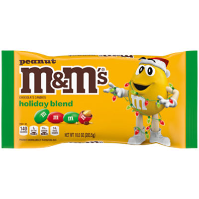 M&M'S Peanut Milk Chocolate Christmas Candy