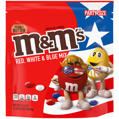 Save on M&M's Peanut Butter Chocolate Candies Red & Green Holiday