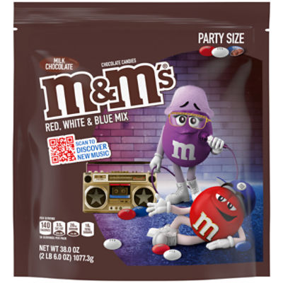 M&M's Fun Size Milk Chocolate Candy, 20 lb