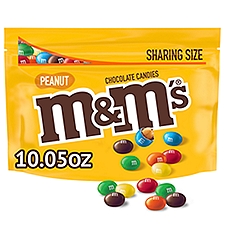 M&M'S Peanut Milk Chocolate Candy Bag 