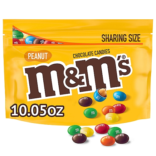 M&M'S Peanut Milk Chocolate Candy Bag