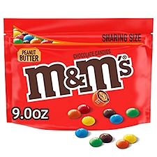 M&M'S Peanut Butter Milk Chocolate Candy Bag , 9 Ounce
