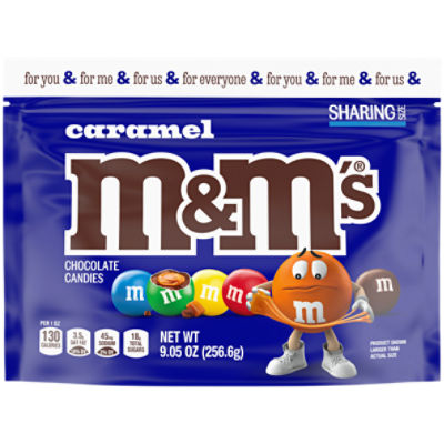 M&M'S Caramel Milk Chocolate Candy Bag