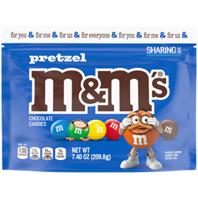 M&M's Limited Edition Peanut Chocolate Candy, Sharing Size - 10.05