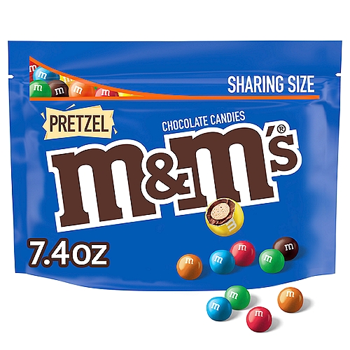 M&M'S Pretzel Milk Chocolate Candy Bag 
