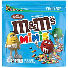 M&M'S Minis Milk Chocolate Candy Bulk Bag, 16.9 Ounce