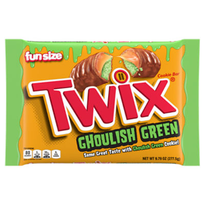 TWIX Ghoulish Green Halloween Chocolate Bars