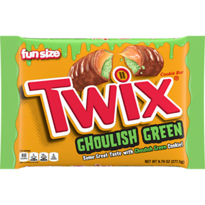 TWIX Ghoulish Green Halloween Chocolate Bars