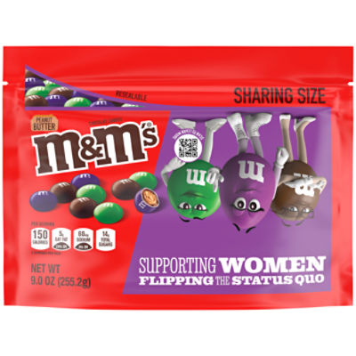 M&M'S Milk Chocolate Snack Mix Sweet & Salty Sharing Size 7.7 Ounce Pouch, Packaged Candy