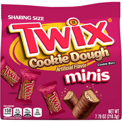 TWIX Minis Cookie Dough Milk Chocolate Bars