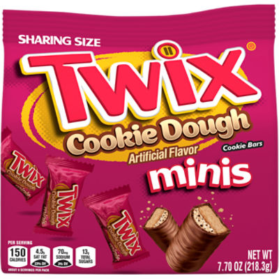 TWIX Minis Cookie Dough Milk Chocolate Bars