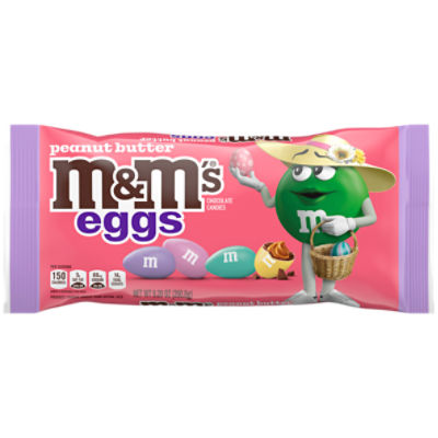 M&M'S PEANUT BUTTER EGG EASTER 9.2 OUNCES PER BAG