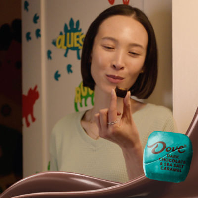 Dove Promises Sea Salt And Caramel Dark Chocolate Candy, 7.61 Oz Bag Image 4 of 7
