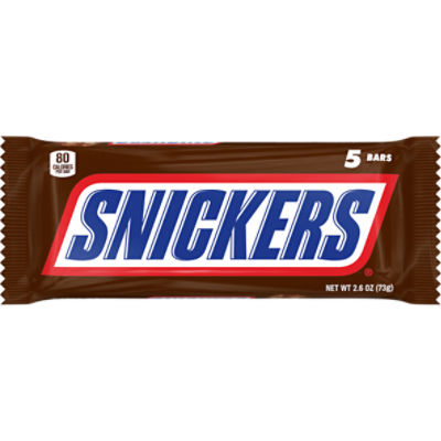 SNICKERS FUNSIZE 5 PACK 2.6 OUNCES EACH