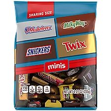 SNICKERS, TWIX & More Minis Chocolate Candy Bars