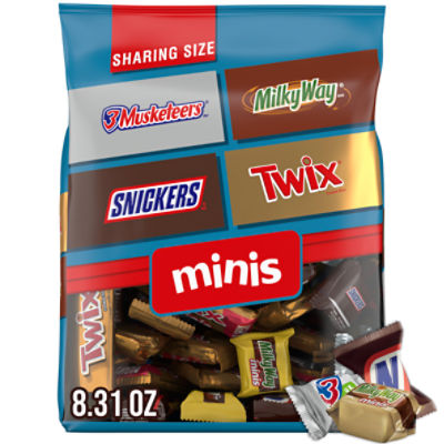 Musketeers/Snickers/Milky Way/Twix Minis Sharing Size, 8.31 oz