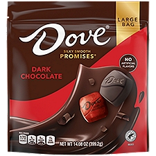 DOVE PROMISES DARK CHOCOLATE STAND UP POUCH 14.08 OUNCES PER BAG, 14.08 Ounce