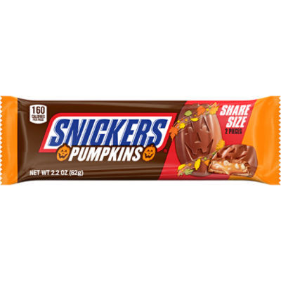 SNICKERS ORANGE PUMPKIN 2 TO GO HALLOWEEN