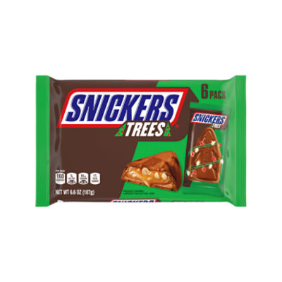 SNICKERS Trees Chocolate Christmas Candy Bars