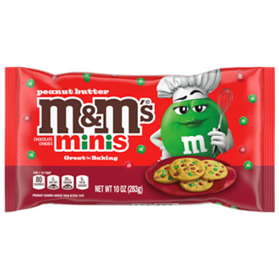 M&M'S Minis Peanut Butter Christmas Candy Bag