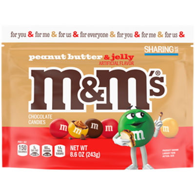 M&M'S PEANUT BUTTER AND JELLY