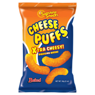 Sunshine Snacks Baked Cheese Puffs, 2 oz