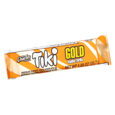 Charles Tiki Gold Vanilla Thrilla Chocolates, 1.05 oz