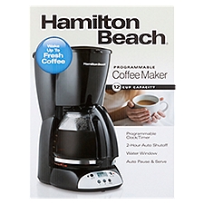 Hamilton Beach 12 Cup Capacity Programmable Coffee Maker, 1 Each
