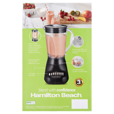 HAMILTON BEACH WAVE ACTION BLENDER, SMOOTHIE BLENDER