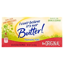 I Can't Believe It's Not Butter! The Original 79% Vegetable Oil Spread, 45 oz