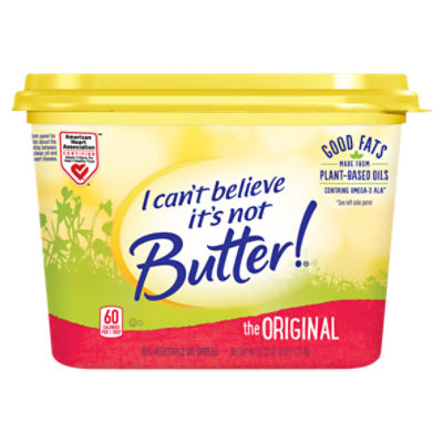 I Cant Believe Its Not Butter! Original Spread 45 oz