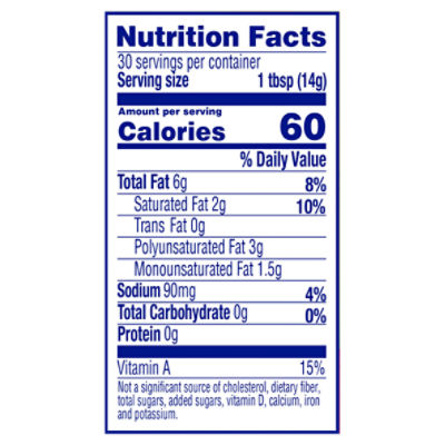 I Can't Believe it's Not Butter! The Original 45% Vegetable Oil Spread, 15 oz