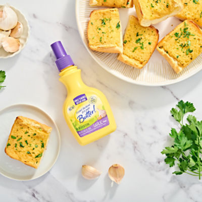I Can't Believe It's Not Butter! Garlic Flavored Buttery Spray, 8 fl oz