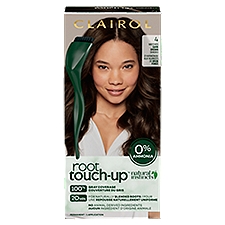 Clairol Root Touch-Up 4 Matches Dark Brown Shades Permanent Haircolor, 1 application