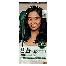 Clairol Root Touch-Up 2 Matches Black Shade Permanent Haircolor, 1 application
