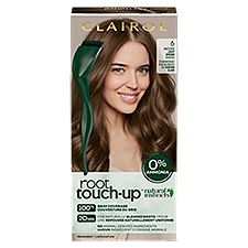Clairol Root Touch-Up 6 Matches Light Brown Shades Permanent Haircolor, 1 application