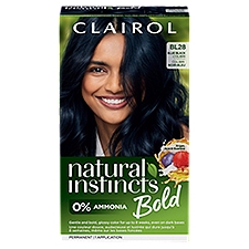 Clairol Natural Instincts Bold BL28 Blue Black Colibri Permanent Haircolor, 1 application, 1 Each