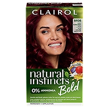 Clairol Natural Instincts Bold BR36 Deep Burgundy Acai Permanent Haircolor, 1 application