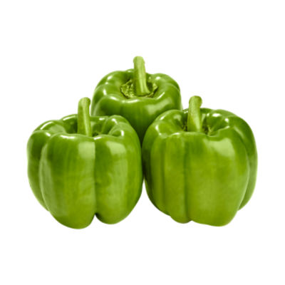 Fresh Green Bell Pepper, Each