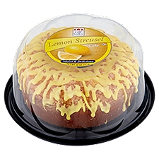 Café Valley Bakery Lemon Streusel Cake, 26 oz, 28 Ounce