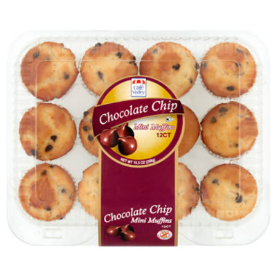 Chocolate Chip Mini Muffin, 12ct, 10 oz at Whole Foods Market