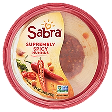 Sabra Supremely Spicy, Hummus, 10 Ounce