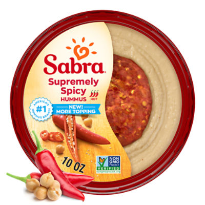 Spicy Hummus 12/10oz