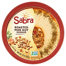 Sabra Roasted Pine Nut, Hummus, 10 Ounce