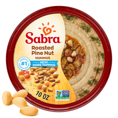 Sabra Roasted Pine Nut Hummus, 10 oz