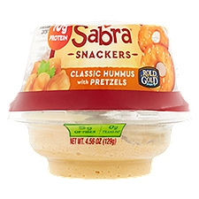 Sabra Snackers Classic Hummus with Pretzels, 4.56 oz