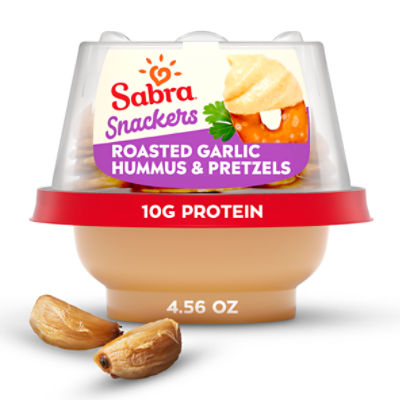 Garlic Hummus w/Pretzels 12/4.56oz